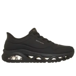 Skechers Slip INS Glide Step UNO Sneaker für Damen schwarz
