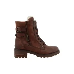 Mustang Schnürstiefelette braun