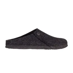 Birkenstock Hausschuh Zermatt für Damen und Herren aus Wollfilz anthrazit