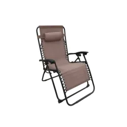 Sonnenliege Torro, Komfortbreite 74 cm braun-beige