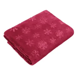 em-es-te Wohndecke Snowflake 150x200 cm – 150x200 cm