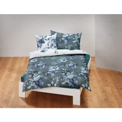 Bettwäsche mit trendigem Blumendessin – Duvetbezug – 200x210 cm