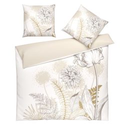 Elegante Bettwäsche mit floralen Mustern ? Kissenbezug ? 50x70 cm
