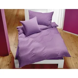 Home Fashion Kopfkissenbezug flieder 65x100 cm