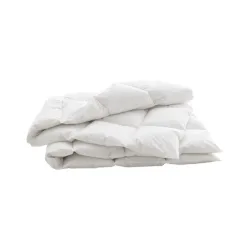 Billerbeck Duvet Medium Weiss Baumwolle 200 cm Gänsedaunen/Gänsefedern - Material: 100% Baumwolle, Schweizer Batist, hydrophil und atmungsaktiv -