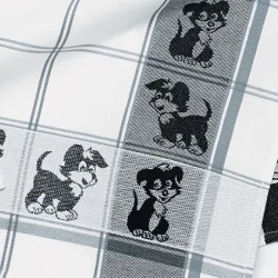 Küchentuch Hunde-Motiv