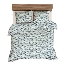 Bettwäsche mit modernem Zebradesign – 65x100 cm