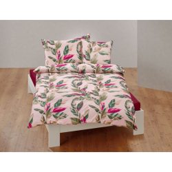 Bettwäsche mit farbprächtigem Blumenmuster ? Kissenbezug ? 65x65 cm