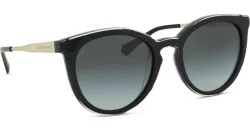 Luxottica Fashion Brillen Vertriebs GmbH Michael Kors MK2274U TARIFA Damen-Sonnenbrille Vollrand Rund Kunststoff-Gestell, Schwarz