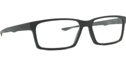 Luxottica Fashion Brillen Vertriebs GmbH Oakley OX8060 Herren-Brille inkl. Gläser Vollrand Quadratisch Kunststoff-Gestell 57/16/138, Grau