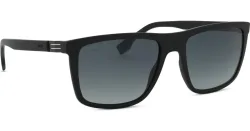 Safilo SpA Boss 1699/S Herren-Sonnenbrille Vollrand Eckig Kunststoff-Gestell, Schwarz