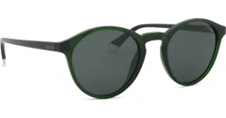 Safilo GmbH Polaroid PLD 4153/S Herren-Sonnenbrille Vollrand Panto Kunststoff-Gestell, Grün