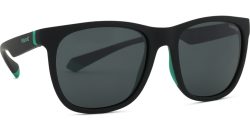 Safilo GmbH Polaroid PLD 2140/S Unisex-Sonnenbrille Vollrand Quadratisch Acetat-Gestell, Schwarz