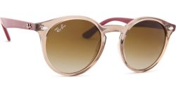 Ray Ban JUNIOR - Sonnenbrille, Runde Sonnenbrille, Onesize, Braun