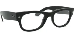 Luxottica Fashion Brillen Vertriebs GmbH Ray-Ban RX0832V MEGA WAYFARER II Unisex-Brille inkl. Gläser Vollrand Quadratisch Kunststoff-Gestell 52/21/145, Schwarz