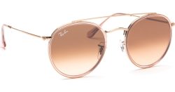 Ray-Ban Round Double Bridge Rb3647n 9069a5 51-22 | Sonnenbrillen