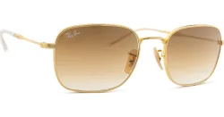 Luxottica Fashion Brillen Vertriebs GmbH Ray-Ban RB 3706 Unisex-Sonnenbrille Vollrand Quadratisch Metall-Gestell, Gold