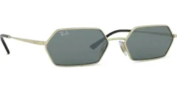 Ray-Ban Yevi Dunkelgrau auf Gold L | Sonnenbrillen