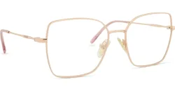 Luxottica Fashion Brillen Vertriebs GmbH Vogue VO4274 Damen-Brille inkl. Gläser Vollrand Geometrisch Metall-Gestell 53/17/135, Gold