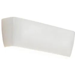 Nemo Wandlampe Flaca Aluminium weiss - LED - Lichtfarbe: Warmweiss - Wandlampe- LED Energiesparlampe