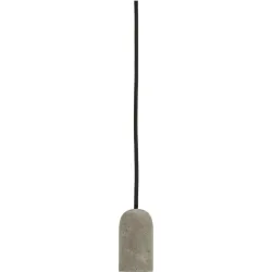 Pendellampe Industrial Schwarz/Grau Kunststoff/Metall 4 cm 300 cm - Material: Metall/Kunststoff - Pendellampe