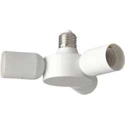Adapter Elektrokleinteil Weiss Kunststoff 19 cm - Adapter