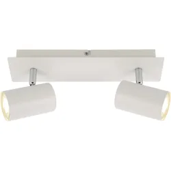 Spot Basiano Weiss Metall 29 cm 12 cm - Spot