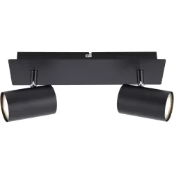 Spot Basiano Schwarz Metall 29 cm 12 cm - Spot