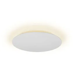 Escale Deckenlampe Blade Weiss Aluminium 34 cm 4 cm - LED - Lichtfarbe: Extra warmweiss - Deckenlampe- LED Energiesparlampe