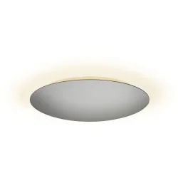 Escale Deckenlampe Blade Silber Aluminium 59 cm 4 cm - LED - Lichtfarbe: Extra warmweiss - Deckenlampe- LED Energiesparlampe
