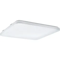 Eglo Deckenlampe Frania-S Transparent Stahl/Kunststoff 53 cm 7 cm - Farbe: glas - LED - Lichtfarbe: Warmweiss - Material: Kunststoff/Stahl -