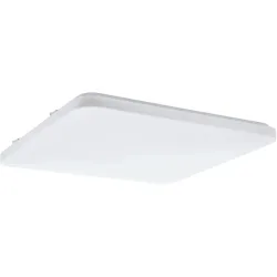 Eglo Deckenlampe Frania Weiss Stahl/Kunststoff 53 cm 7 cm - LED - Lichtfarbe: Warmweiss - Material: Kunststoff/Stahl - Deckenlampe- LED