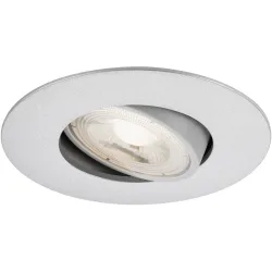 Einbaustrahler Marano Grau Kunststoff 9 cm 2.4 cm - LED - Lichtfarbe: Warmweiss - Einbaustrahler- LED Energiesparlampe