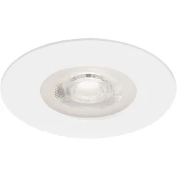 Einbaustrahler Marano Weiss Kunststoff - LED - Lichtfarbe: Warmweiss - Einbaustrahler- LED Energiesparlampe