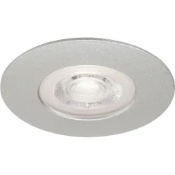 Einbaustrahler Marano Grau Kunststoff 9 cm 2.5 cm - LED - Lichtfarbe: Warmweiss - Einbaustrahler- LED Energiesparlampe
