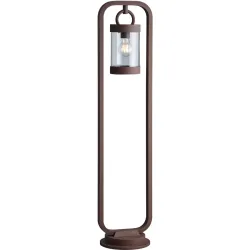 Aussenlampe Surlie Rot Aluminium 21 cm 100 cm - Farbe: rost - Material: Aluguss - Aussenlampe