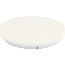 Deckenlampe Ilaria Weiss Kunststoff 33 cm 5.3 cm - LED - Lichtfarbe: Warmweiss - Kaltes Tagesweiss - Deckenlampe- LED Energiesparlampe