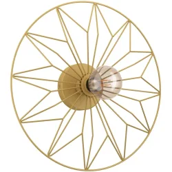 Eglo Deckenlampe Castanuelo Gold Stahl 0 cm 0 cm - Farbe: goldfarben - Deckenlampe