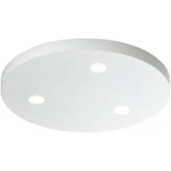 Bopp Deckenlampe Close Weiss Aluminium 20 cm 1.5 cm - LED - Lichtfarbe: Extra warmweiss - Deckenlampe- LED Energiesparlampe