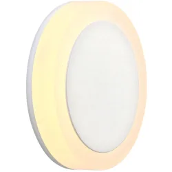 Bopp Deckenlampe One Weiss Aluminium 9 cm 2.5 cm - LED - Lichtfarbe: Extra warmweiss - Deckenlampe- LED Energiesparlampe