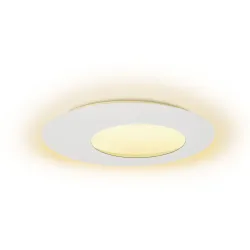 Escale Deckenlampe Blade Weiss Aluminium 79 cm 3.5 cm - LED - Lichtfarbe: Extra warmweiss - Deckenlampe- LED Energiesparlampe