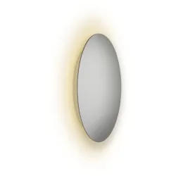 Escale Deckenlampe Blade Silber Aluminium 18 cm 3.5 cm - LED - Lichtfarbe: Extra warmweiss - Deckenlampe- LED Energiesparlampe