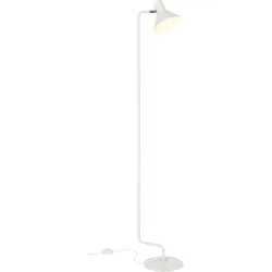 Leselampe Fiona Weiss Metall 23 cm 148 cm - Leselampe