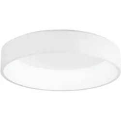 Deckenlampe Marghera 1 Weiss Kunststoff/Metall 14 cm - LED - Lichtfarbe: Warmweiss - Deckenlampe- LED Energiesparlampe