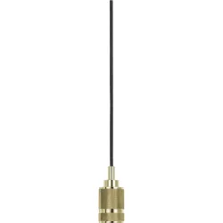 Pendellampe Industrial Gold/Schwarz Metall 10 cm 250 cm - Pendellampe