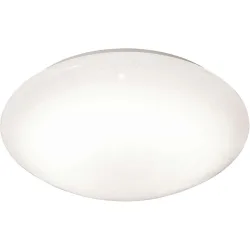 Deckenlampe Aaron+ Weiss Kunststoff 28 cm 7 cm - LED - Lichtfarbe: Warmweiss - Deckenlampe