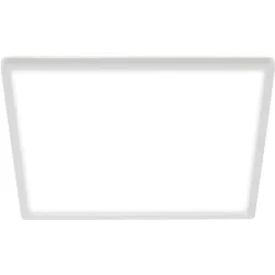 Deckenlampe Emma II Kunststoff weiss 42 cm - LED - Lichtfarbe: Kaltes Tageslichtweiss - Deckenlampe- LED Energiesparlampe