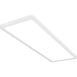 Deckenlampe Emma II Kunststoff weiss 58cm - LED - Lichtfarbe: Kaltes Tageslichtweiss - Deckenlampe- LED Energiesparlampe