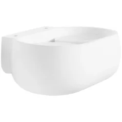 Wandlampe Mysia Weiss Gips 20 cm 7.5 cm - LED - Lichtfarbe: Warmweiss - Wandlampe- LED Energiesparlampe