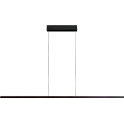 Bopp Pendellampe Smart Schwarz Aluminium 150 cm Höhenverstellbar (manuell) - LED - Lichtfarbe: Tageslichtweiss - Pendellampe- LED Energiesparlampe
